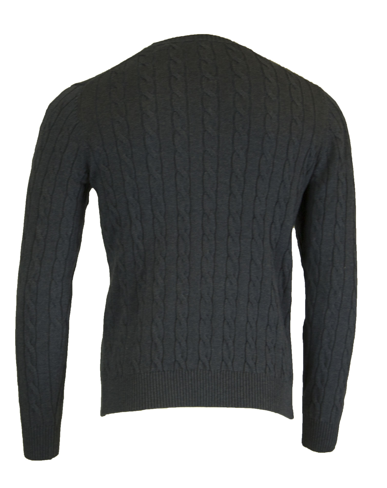 gant cotton cable crew neck sweater